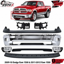 Front Bumper Chrome Brackets For 2009-10 Dodge Ram 1500 2011-2012 Ram 1500
