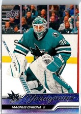 2024-25 Upper Deck Young Guns Magnus Chrona RC #712