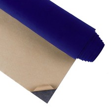 Self Adhesive Velvet Drawer Liner Dark Blue Felt 12x80 Jewelry Box Craft