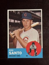 1963 Topps - Ron Santo #252 Mint Condition Chicago Cubs