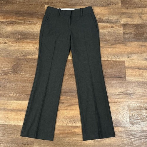 NWT Ann Taylor Size 0 Petite Dress Pants Gray Workwear Career Office Minimalist
