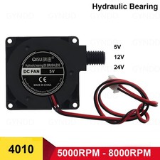 Silent 4010 Radial Blower Cooling Fan DC Brushless 5V 12V 24V 2P For 3D Printer