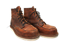 Red Wing Moc Toe 1907 Size 7.5 UK Lightly Used With Box