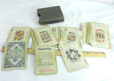 Vintage United States Playing Cards Fortune Telling Tarot Card