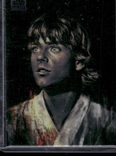 2024 Topps Chrome Star Wars Galaxy 83 Luke Skywalker