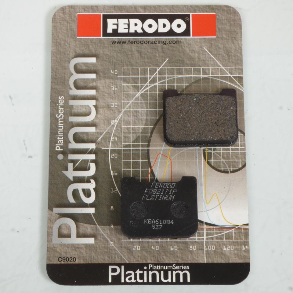 Plaquette de frein Ferodo FDB2171P d'essieu avant pour le remplacement de pièces auto d'origine