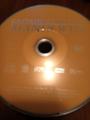 CAPTAIN CORELLIS MANDOLIN DVD DISC ONLY USED TESTED FREESHIP NOTRACKING