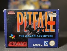 SUPER NINTENDO || PITFALL IN OVP + SPIELEANLEITUNG || SNES || VERPACKUNG ||