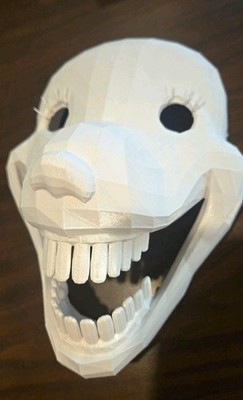 Walten Files Pumpkin Rabbit Mask, 3d Print, Different Sizes (Read Description).