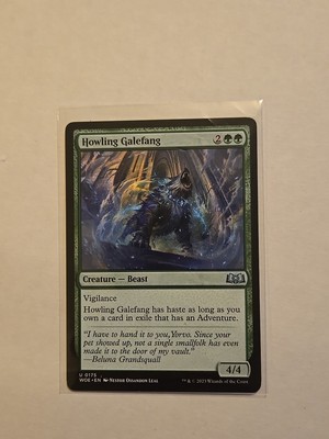 Howling Galefang - Wilds of Eldraine - LP - Uncommon - Creature