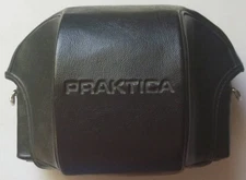 PRAKTICA MTL3 35mm silver camera body. M42 mount. The wind lever is jammed.