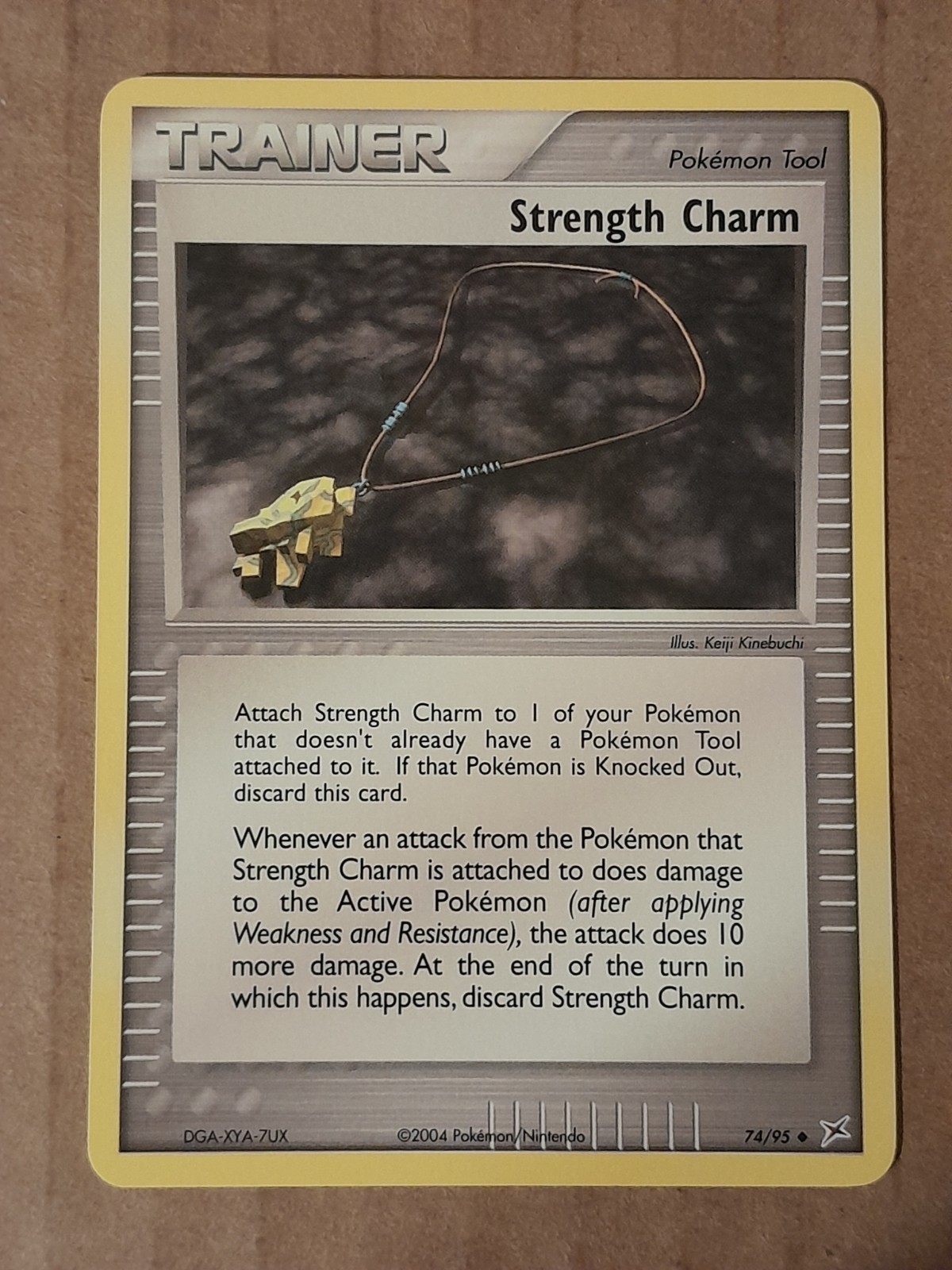 Pokemon Strength Charm 74/95 Team Magma Team Aqua NM-MT See Pictures