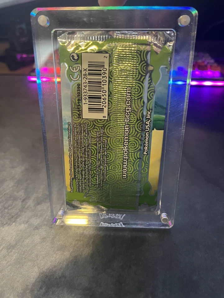 Бустер Pokemon EX Dragon Frontiers Tyranitar Art новый запечатанный английский - Изображение 3 из 3