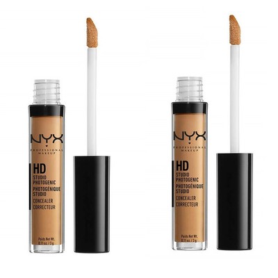 Pack of 2 NYX HD Studio Photogenic Liquid Concealer, Deep Go