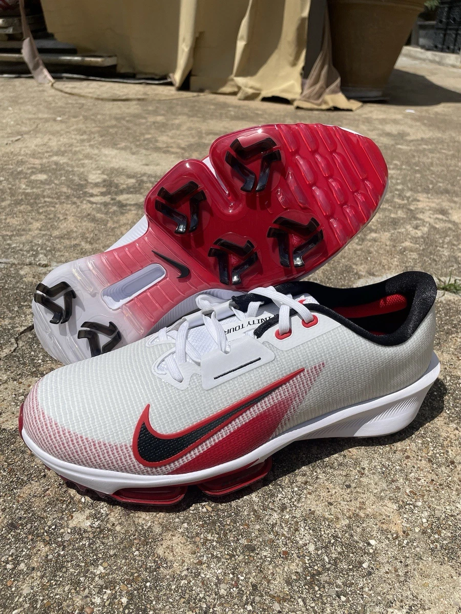 Nike Air Zoom Infinity Tour 2 Golf Wide White University Red for