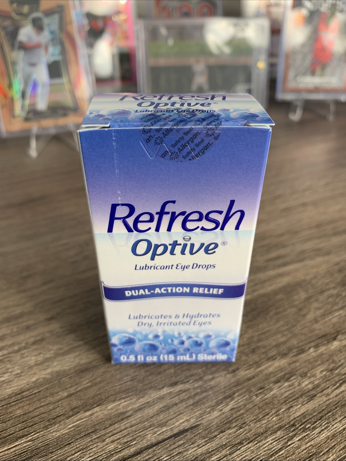 Refresh Optive Lubricant Eye Drops, 0.5 fl oz 15 mL Exp. 7/2