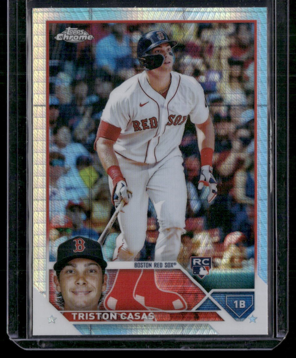 2023 Topps Chrome #174 Triston Casas Prism Refractors (RC)