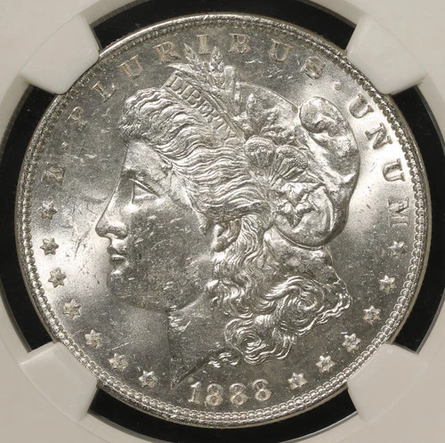1888 NGC MS62 Morgan Silver Dollar