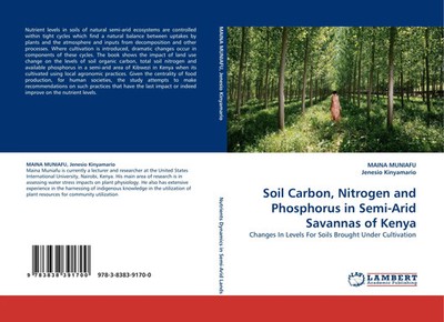 Maina Muniafu (u. a.) | Soil Carbon, Nitrogen and Phosphorus in Semi-Arid...