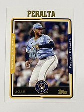 2025 Topps Archives Baseball #201 - Freddy Peralta - Milwaukee Brewers