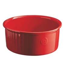 Emile Henry Souffle Dish, Burgundy