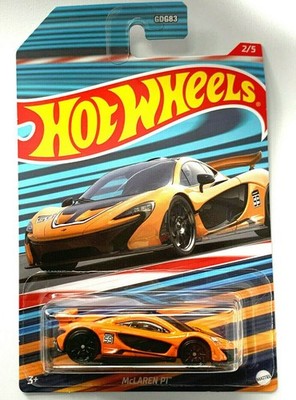 DieCast Hot Wheels McLaren P1 Orange - 2022 Themed Exotics Series 2/5