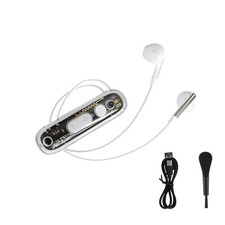48dB Discreet Sound Amplifier Bluetooth 5.4 8 Volume 110mAh 20H Clip Elderly