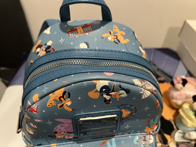 Loungefly Disney Parks Magic Kingdom Attractions Backpack w  display picture 3