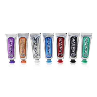 Marvis Marvis Toothpaste Set - Flavour Collection: 7x Mini Toothpaste 25ml (W...