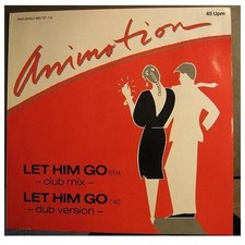 ANIMOTION LET HIM GO 12 MAXI SINGLE VINYL