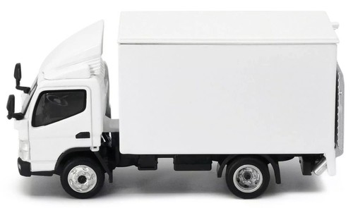 Tiny City HK P28 Mitsubishi Fuso Canter Box Lorry Delivery Truck White 1:76 - Picture 5 of 7
