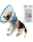 BOLBOVE SMALL CLEAR-BLUE PET RECOVERY COLLAR E-COLLAR SOFT EDGE CONE DOG OR CAT — photo 1