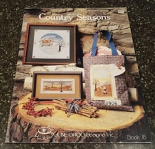 Country Seasons June Grigg Designs Cross Stitch Book 18
