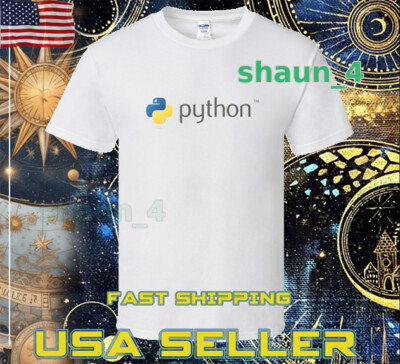 NEW SHIRT PYTHON LOGO UNISEX T-SHIRT FUNNY SIZE S TO 5XL