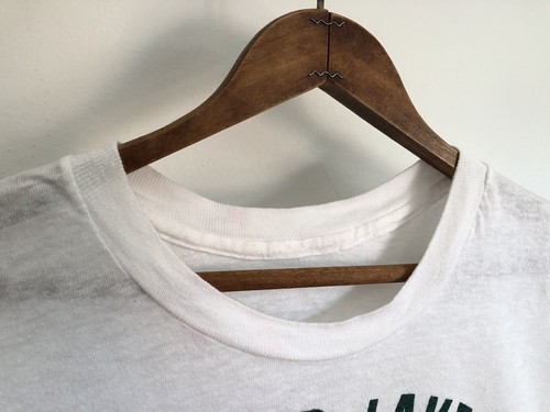 VTG 60s Timber Lake Camp New York Youth Shirt Summer Fits X-Small XS - Picture 6 of 9