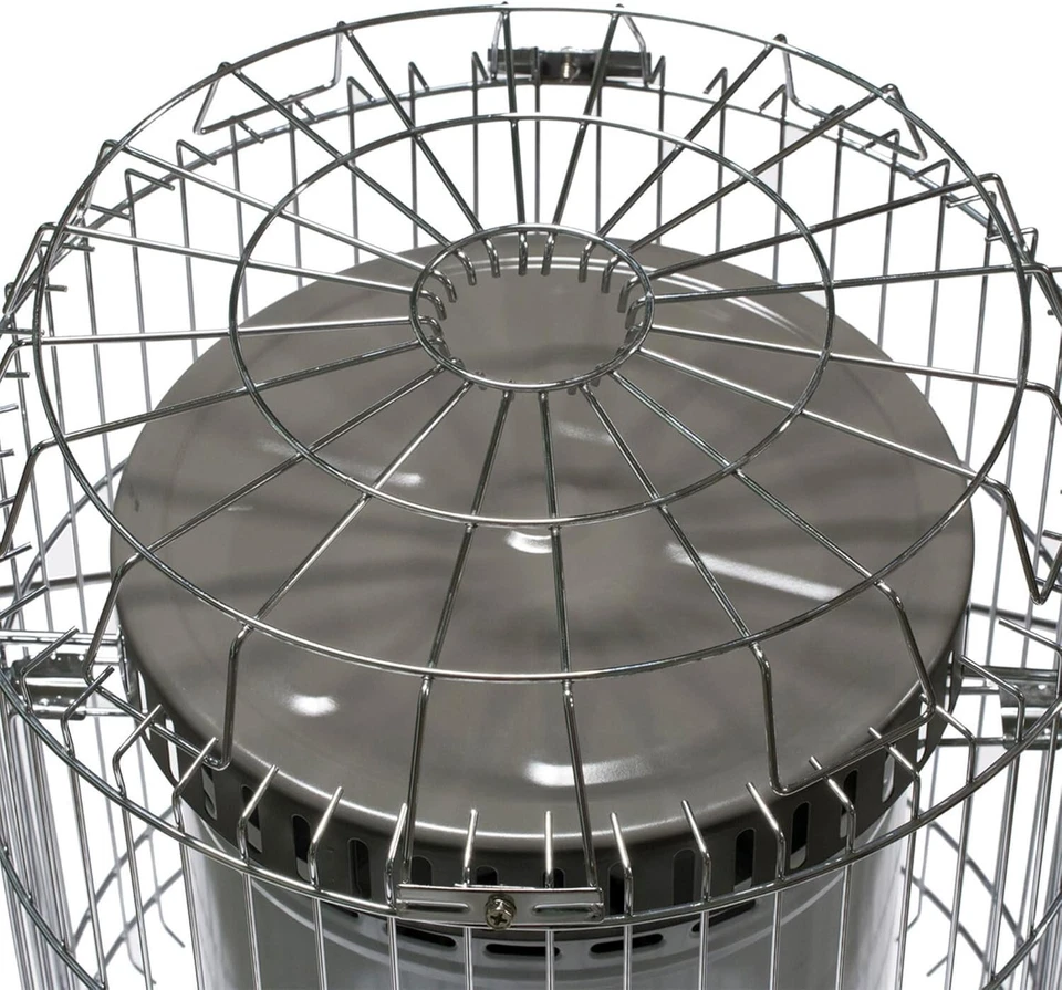 Calentador de queroseno interior Kero World KW-24H, grande - gris Foto 4 de 4