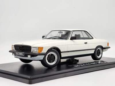 KK-Scale 1985 Mercedes Benz 500 SLC 6.0 C107 AMG Coupe White 1:18 - New