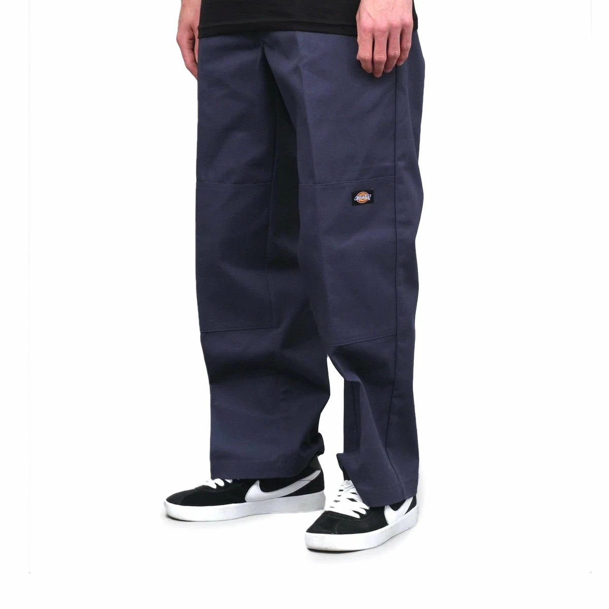 Hverdage hybrid linned Dickies Loose Fit Double Knee Pants Dark Navy Mens Streetwear Skate Apparel  | eBay