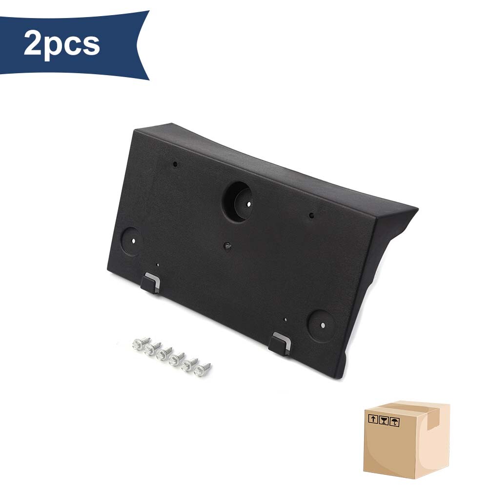 Front Car License Plate Brackets Frame Holder Fit For Ford Expedition 2018 19+ 