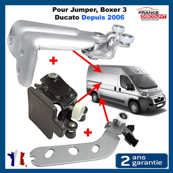 Reparatursatz FüHrungslaufrolle TüR Rechts Seitlich FüR Jumper Boxer 2006->-image