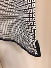 Talbots Black White Geometric Stretch Capris Flat Front Cruise Stretch 10 EUC — photo 3