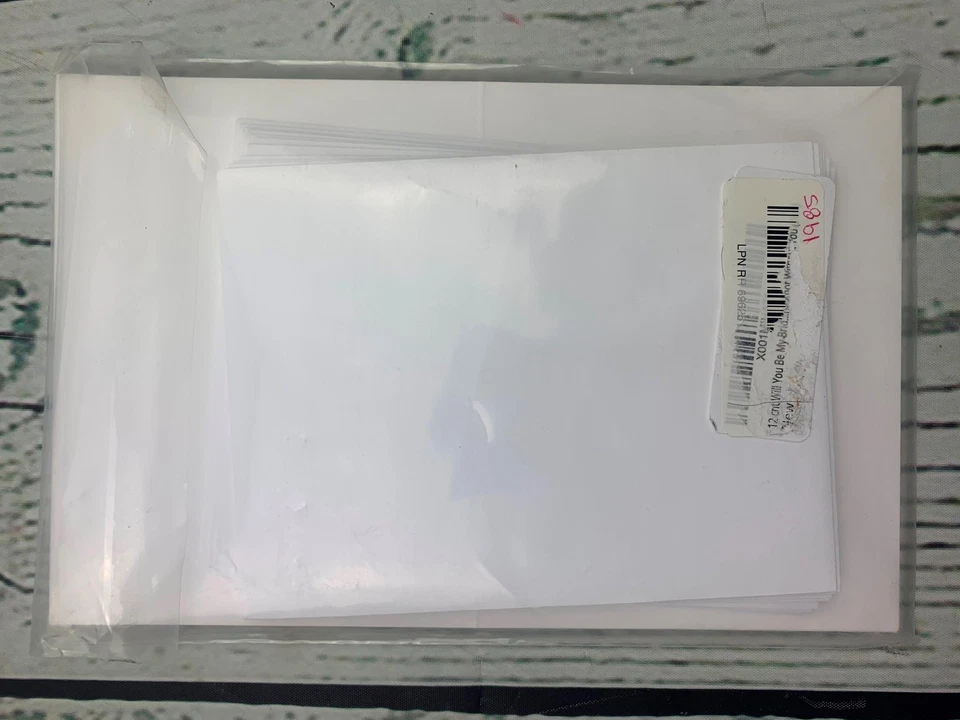 12 tarjetas cnt Will You Be My Bridesmaid I Can Cant Tie the Knot Without You rosa Foto 2 de 2