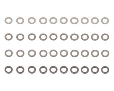 Yeah Racing 3x5mm Stainless Steel Shim Set 40  0.1, 0.2, 0.3, 0.5mm 