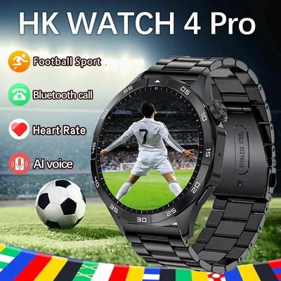 New PRO 4 Smart Watch AMOLED 36cm 466*466  HD GPS  Bluetooth Call Football Sport