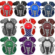 All-Star System 7 Axis 12-16 15.5" Baseball Catcher's Chest Protector