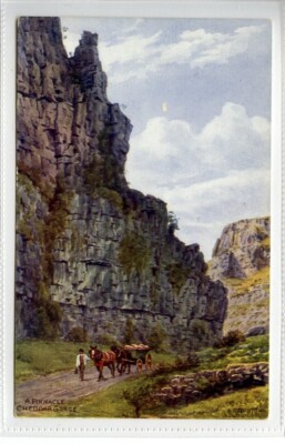 (KLj3133) ARQ * 3044, A Pinnacle, Cheddar Gorge, Somerset