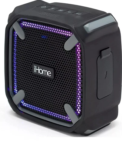 iHome iBT371BGX12 Bluetooth Waterproof Floating Speaker in Black-image
