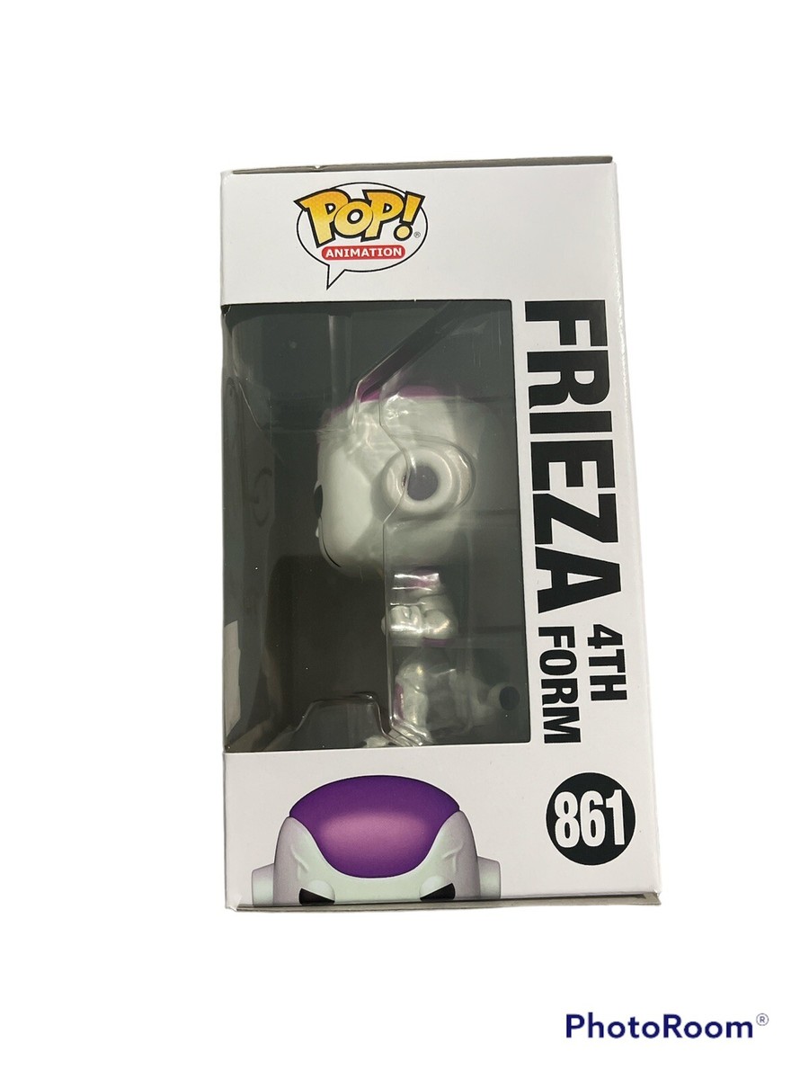 Daman Mills Signed Metallic Frieza Funko Pop. Dragon Ball Z. #861
