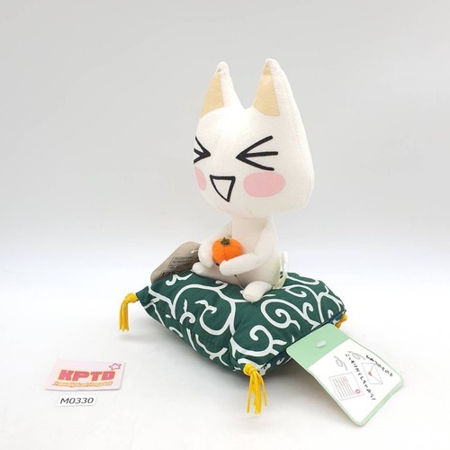 Toro M330 Doko Demo Issyo Inoue Cat Mandarin Banpresto 2003 Sony Plush 8" Tag Jp - Picture 5 of 18