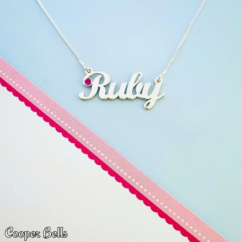 Ruby 2024 name locket